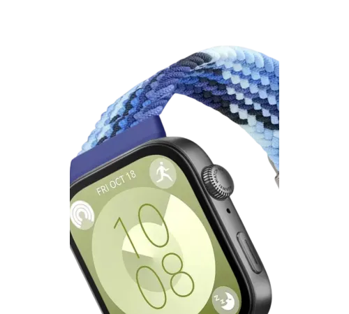 Huawei Fit 4 Star Kordon - Lacivert-Mavi
