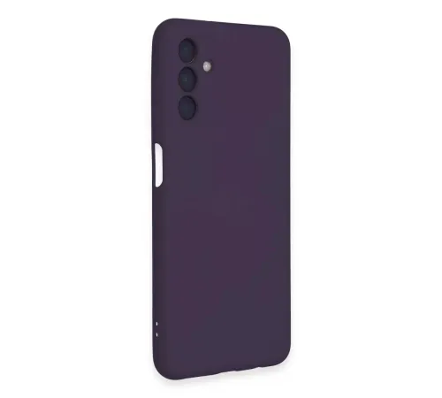 Samsung Galaxy A24 4G Kılıf Nano içi Kadife Silikon - Mor