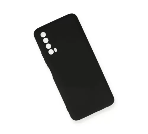 Huawei P Smart 2021 Kılıf Nano içi Kadife Silikon - Siyah