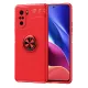 Xiaomi Poco F3 Kılıf Range Yüzüklü Silikon - Kırmızı