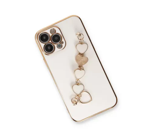 Apple iPhone 14 Pro Max Kılıf Esila Silikon - Beyaz