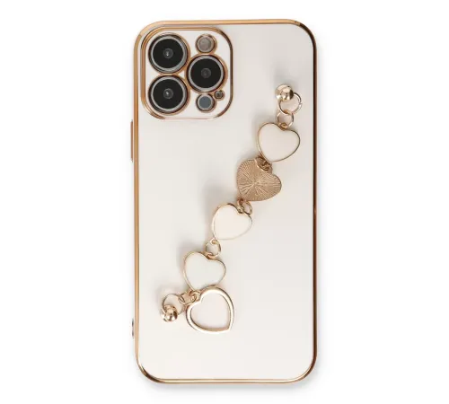 Apple iPhone 14 Pro Max Kılıf Esila Silikon - Beyaz
