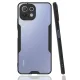 Xiaomi Mİ 11 Lite Kılıf Platin Silikon - Siyah