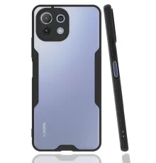 Xiaomi Mİ 11 Lite Kılıf Platin Silikon - Siyah