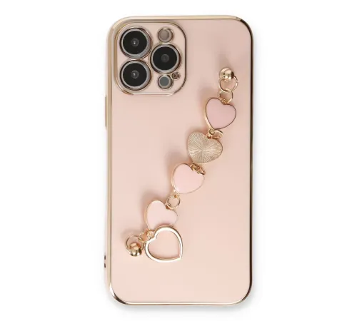 Apple iPhone 14 Pro Max Kılıf Esila Silikon - Pudra