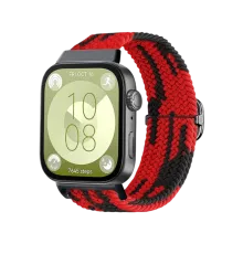 Huawei Fit 4 Star Kordon - Kırmızı-Siyah