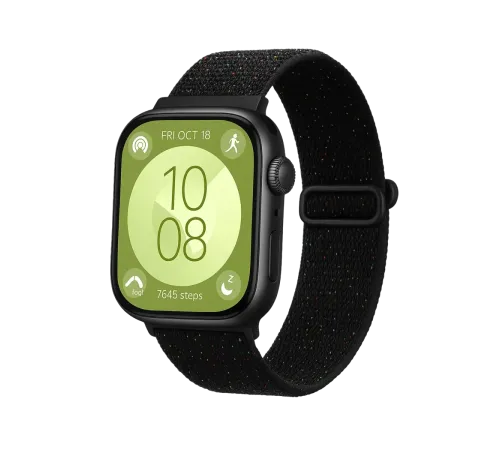 Huawei Fit 4 Star Kordon - Benekli Siyah