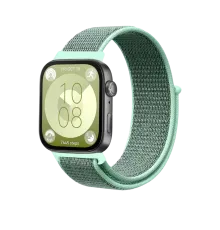 Huawei Fit 4 Hasırlı Cırtcırtlı Kordon - Turkuaz