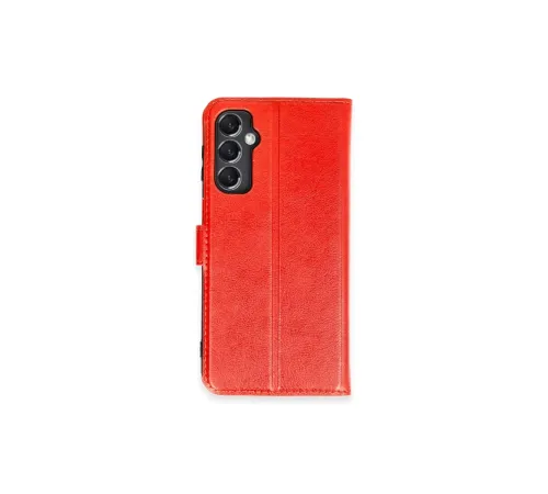Samsung Galaxy M34 5G Kılıf Trend S Plus Kapaklı Kılıf - Kırmızı