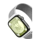 Huawei Fit 4 Hasırlı Cırtcırtlı Kordon - Beyaz