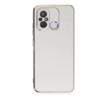 Xiaomi Redmi 12C Kılıf Volet Silikon - Beyaz