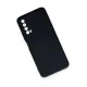 Huawei P Smart 2021 Kılıf Nano içi Kadife Silikon - Lacivert