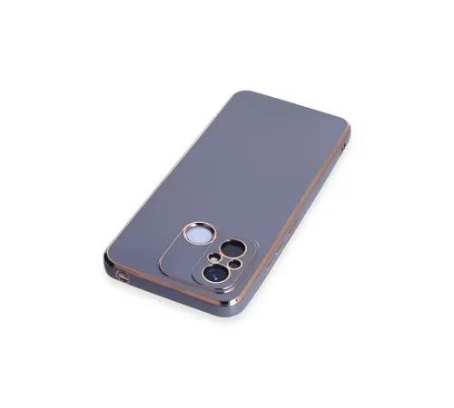 Xiaomi Redmi 12C Kılıf Volet Silikon - Mavi