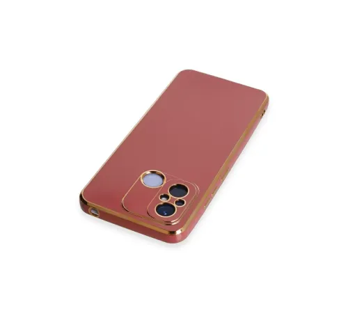 Xiaomi Redmi 12C Kılıf Volet Silikon - Kırmızı