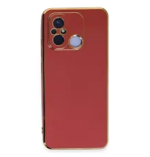 Xiaomi Redmi 12C Kılıf Volet Silikon - Kırmızı