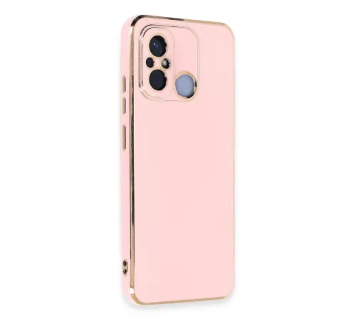 Xiaomi Redmi 12C Kılıf Volet Silikon - Pembe