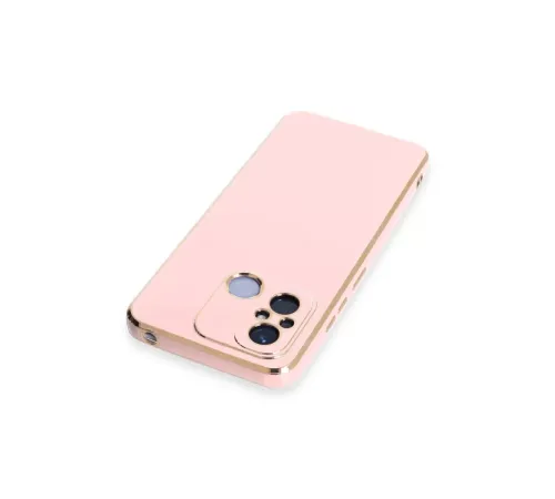 Xiaomi Redmi 12C Kılıf Volet Silikon - Pembe