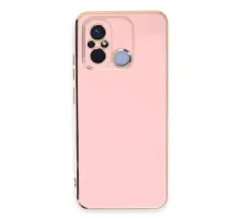 Xiaomi Redmi 12C Kılıf Volet Silikon - Pembe