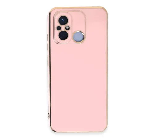 Xiaomi Redmi 12C Kılıf Volet Silikon - Pembe