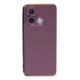 Xiaomi Redmi 12C Kılıf Volet Silikon - Mor