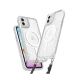 Apple iPhone 11 Kılıf Enka Magsafe Silikon Kılıf - Şeffaf