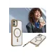 Apple iPhone 12 Kılıf Enka Magsafe Silikon Kılıf - Desert