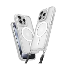 Apple iPhone 14 Pro Max Kılıf Enka Magsafe Silikon Kılıf - Şeffaf