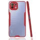 Xiaomi Mİ 11 Lite Kılıf Platin Silikon - Kırmızı