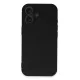 Apple iPhone 16 Kılıf First Silikon - Siyah