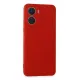 Vivo Y16 Kılıf First Silikon - Kırmızı