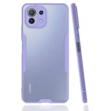 Xiaomi Mİ 11 Lite Kılıf Platin Silikon - Lila
