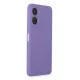 Vivo Y16 Kılıf First Silikon - Lila