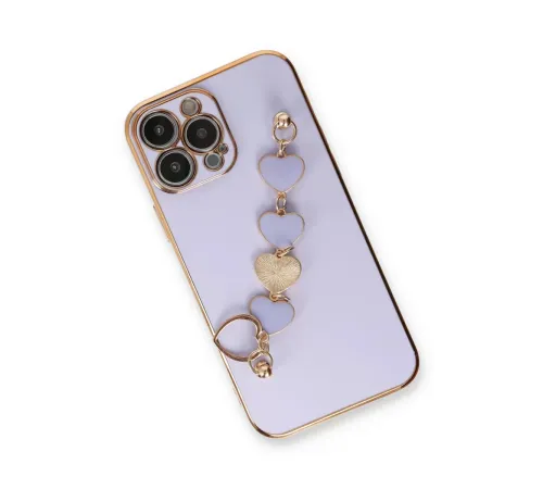 Apple iPhone 14 Pro Max Kılıf Esila Silikon - Lila