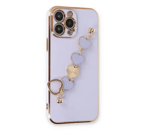Apple iPhone 14 Pro Max Kılıf Esila Silikon - Lila
