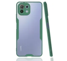 Xiaomi Mİ 11 Lite Kılıf Platin Silikon - Yeşil