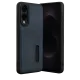 Samsung Galaxy S25 Edge Sara Kartvizitli Deri Kılıf - Lacivert