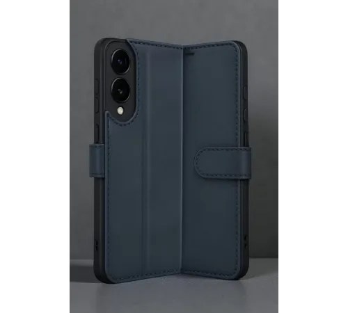 Samsung Galaxy S25 Edge Trend S Plus Kapaklı Kılıf - Lacivert