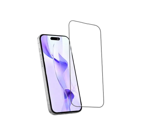 Apple iPhone 14 Pro Max Bilvis 5in1 3D Magic Cam Ekran Koruyucu - Siyah