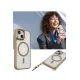 Apple iPhone 15 Kılıf Enka Magsafe Silikon Kılıf - Desert