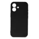 Apple iPhone 16 Plus Kılıf First Silikon - Siyah