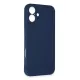 Apple iPhone 16 Plus Kılıf First Silikon - Lacivert