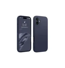 Apple iPhone 16 Plus Kılıf First Silikon - Lacivert