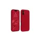 Apple iPhone 16 Plus Kılıf First Silikon - Kırmızı