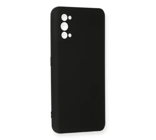 Realme 7 Pro Kılıf Nano içi Kadife Silikon - Siyah