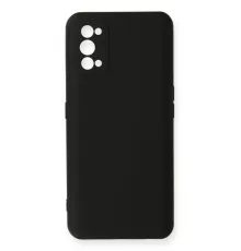 Realme 7 Pro Kılıf Nano içi Kadife Silikon - Siyah
