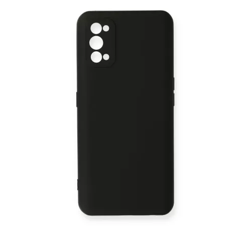 Realme 7 Pro Kılıf Nano içi Kadife Silikon - Siyah