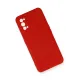 Realme 7 Pro Kılıf Nano içi Kadife Silikon - Kırmızı
