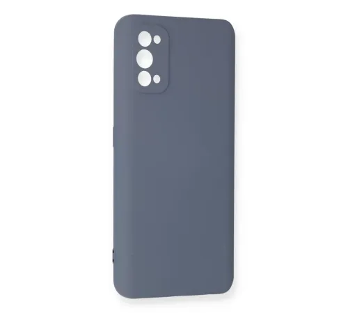 Realme 7 Pro Kılıf Nano içi Kadife Silikon - Gri
