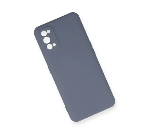 Realme 7 Pro Kılıf Nano içi Kadife Silikon - Gri