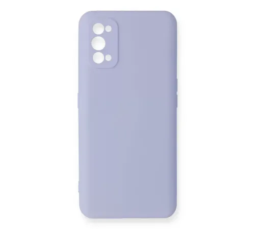 Realme 7 Pro Kılıf Nano içi Kadife Silikon - Lila